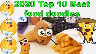 2020 Top 10 Food Doodles Part 2