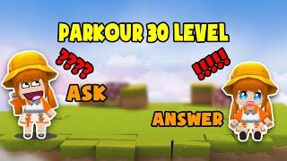 NAOBI TRỞ THÀNH PRO PARKOUR TRONG MINI WORLD | TOP 10 SỰ THẬT VỀ NAOBI 