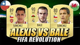 ALEXIS SANCHEZ VS GARETH BALE FIFA REVOLUTION | FIFA 10 - FIFA 20