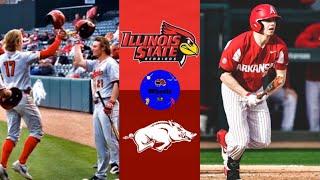 Illinois State vs #10 Arkansas | 2020 College Baseball Highlights