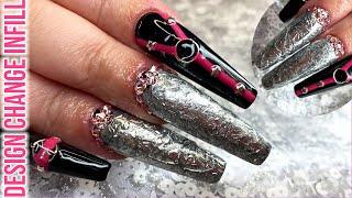 Rock 'n' Roll Nail Art - Revamping The Ice Queen Nails