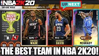 THE BEST TEAM IN NBA 2K20 MYTEAM THAT WE'VE EVER MADE + GETTING CLOSER TO GALAXY OPAL ANTHONY DAVIS