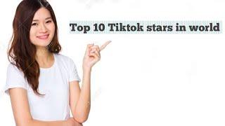 Top 10 tiktok stars in world 2020#tiktok#stars#world