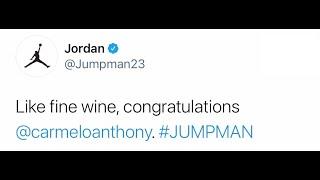 NBA Players React to Carmelo Anthony TOP 10 SCORER of All Time