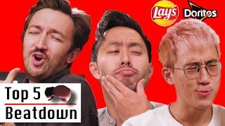 Famous Internet Food Eater Ranks Top 5 Chips • Top 5 Beatdown