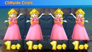 Mario Party 10 Minigames - Peach vs Yoshi vs Rosalina vs Mario (Master Mode)