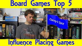 Top 5 Influence-Placing Board Games