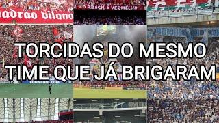 TOP 10 - Torcidas do mesmo time que já brigaram