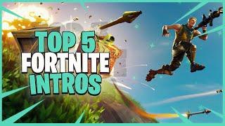 TOP 5 MEJORES INTROS de FORTNITE 