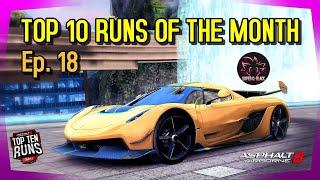 Asphalt 8 TOP 10 LEGENDARY RUNS OF THE MONTH Episode #18 @Taskeen Haider ❌ Super G Black @Asphalt