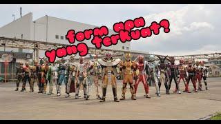 TOP 9 Form Kamen Rider terkuat menurut Indo Tokufans Info