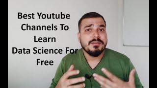 Best Youtube Channels To Study Data Science For Free