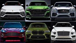 Top 10 Ultra Luxury Super Fast Sport SUVs (2020 -2021) Aston Martin DBX, RS Q8, Bentayga, X6, Review