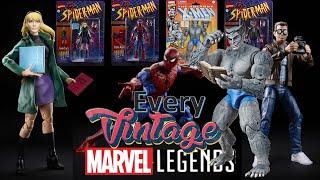 UPDATED: Every Marvel Legends Vintage Comparison List Toyfair 2020 Grey Beast Spider-man