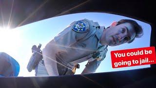 YOU WONT BELIEVE HOW FAST CALIFORNIA STATE POLICE CLOCKS ME... *COP VS SUPERCAR*