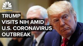 Trump visits NIH vaccine research center amid coronavirus spread in the US – 3/3/2020