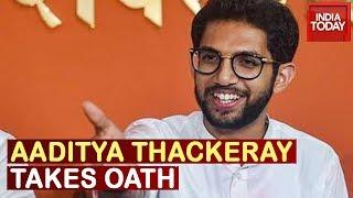 Aaditya Thackeray Takes Oath As Cabinet Rank Minister | Watch FULL