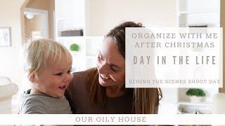 Organize with Me After Christmas | DAY IN THE LIFE STAY HOME MOM | Organizing Toys