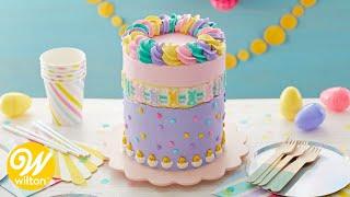 How to Make an Easter Fault Line Cake | Wilton