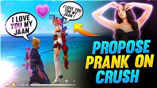 Propose Prank on crush 