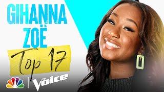 Gihanna Zoë Sings Lady Gaga's "Always Remember Us This Way" - Voice Live Top 17 Performances 2021