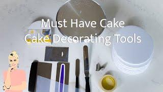 Top 10 MUST Have Tools for Cake Decorating