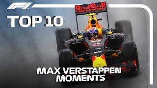 Top 10 Moments of Max Verstappen Magic in F1