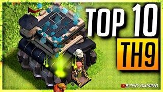 Top 10 Best Town Hall 9 Three Star Strategies