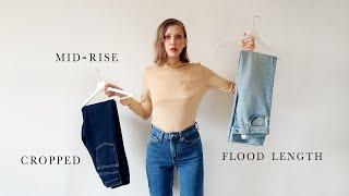 HOW TO FIND THE RIGHT JEANS FOR YOUR BODY TYPE !