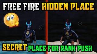 FREE FIRE BEST HIDDEN PLACE 
