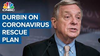 Sen. Dick Durbin on the coronavirus rescue plan for airlines, small businesses