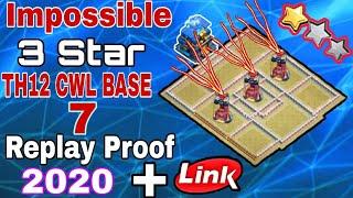 *2020* Th12 New CWL War Base 2020 | CWL War Base Th12 | New War Base Th12 (7 Reply Proof With Link