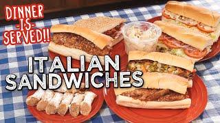 Dinner Is Served!! Angelina's Italian Sandwiches Challenge!!