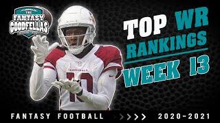 Top 30 WR Rankings Week 13 - 2020 Fantasy Football