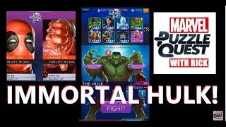 MPQ Immortal Hulk Smashes PVE! Full CL9 run to Top 10? 