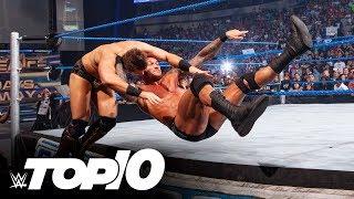 Punishing ring apron moves: WWE Top 10, April 29, 2020