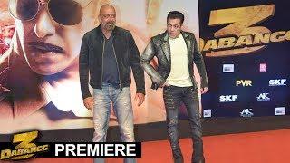 DABANGG 3 PREMIERE | Sanjay Dutt Arrives to Watch Best Friend Salman Khan's Film