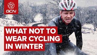 What NOT To Wear Cycling In Winter