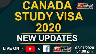 CANADA STUDY VISA 2020