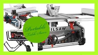 TOP 5 PORTABLE TABLE SAWS