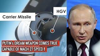 RUSSIA DEPLOYS NUCLER CAPPABLE ‘AVANGARD' HYPERSONIC BOOST GLIDE VEHICLE !