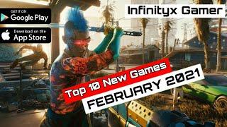 Top 10 New Games On Mobile In This Month February 2021 Online/Offline High Graphics