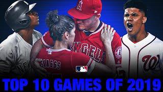 Top 10 Games of the 2019 MLB Season!