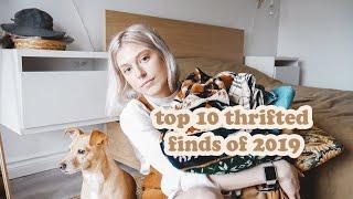 My TOP 10 THRIFTED FINDS of 2019!!