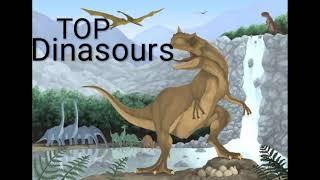 TOP 10 DIFFERENT TYPES OF DINASOURS THAT EXISTED ON EARTH