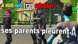 Cet enfant insulte gravement ses PARENTS sur Fortnite, et voici ce qui est arrivé...