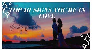 Top 10 Signs You're In Love