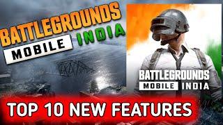 BATTLEGROUND MOBILE INDIA NEW FEATURES 