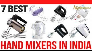 Top 7 Best Hand Mixers in India 2021 | Best Hand Mixer for Cake |  Best Hand Beater in India Review