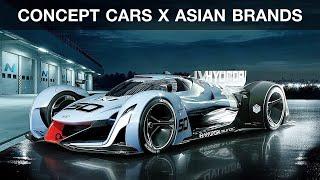 Top 10 Asian Concept Cars for Vision Gran Turismo ✪ Futuristic Cars 1